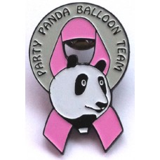 Party Panda Balloon Team Breast Cancer